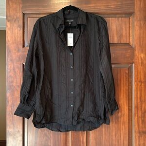 NWT Banana Republic women’s black blouse